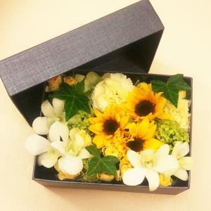 BOXアレンジ*｜「花政」　（神奈川県小田原市の花キューピット加盟店 花屋）のブログ